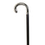 Garcia 1880 Canne Hêtre Noir Nickelé 22 Mm Avec Caoutchouc