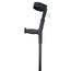 Garcia 1880 canne anglaise articulée tube noir (paire)