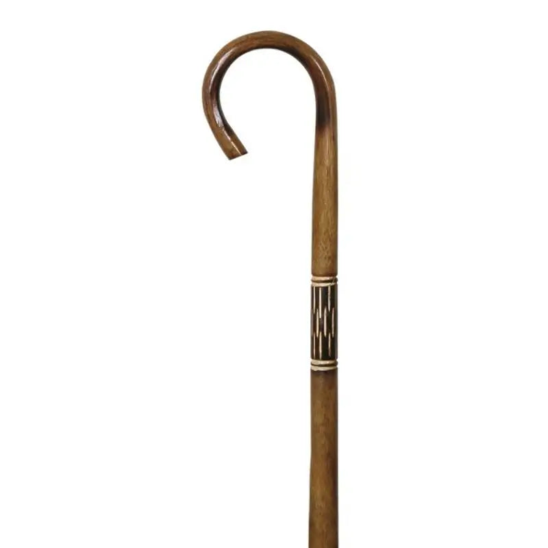 Garcia 1880 Canne sculptée marron
