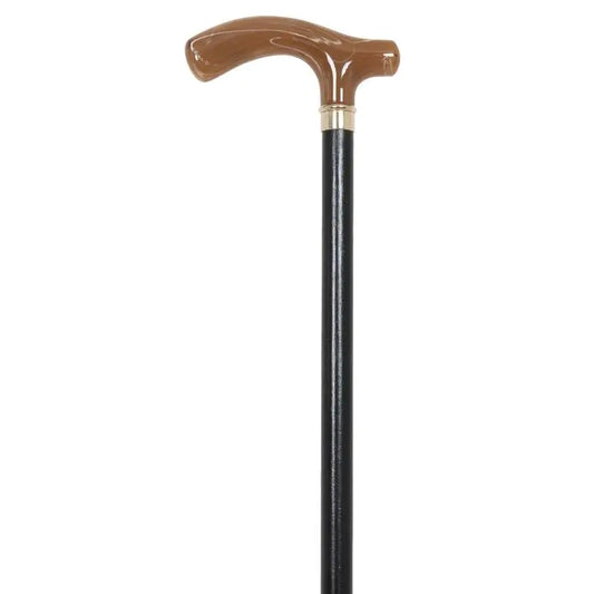 García 1880 Muletilla Noir Hêtre Muletilla Poing Méthacrylate Caramel
