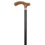 García 1880 Muletilla Noir Hêtre Muletilla Poing Méthacrylate Caramel