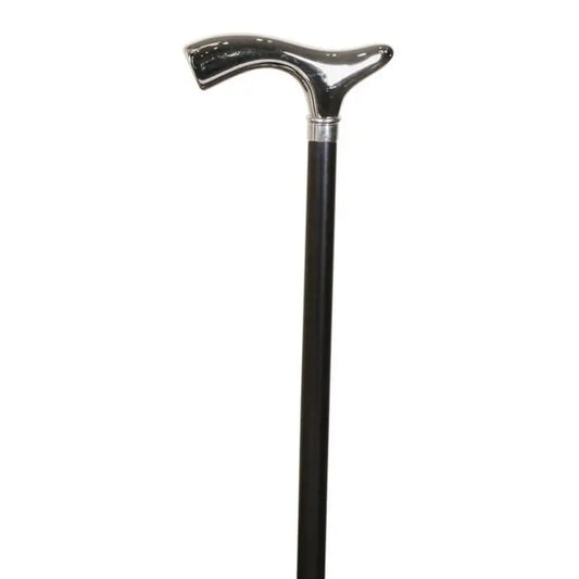 Garcia 1880 Muletilla en hêtre noir manche plat nickelé