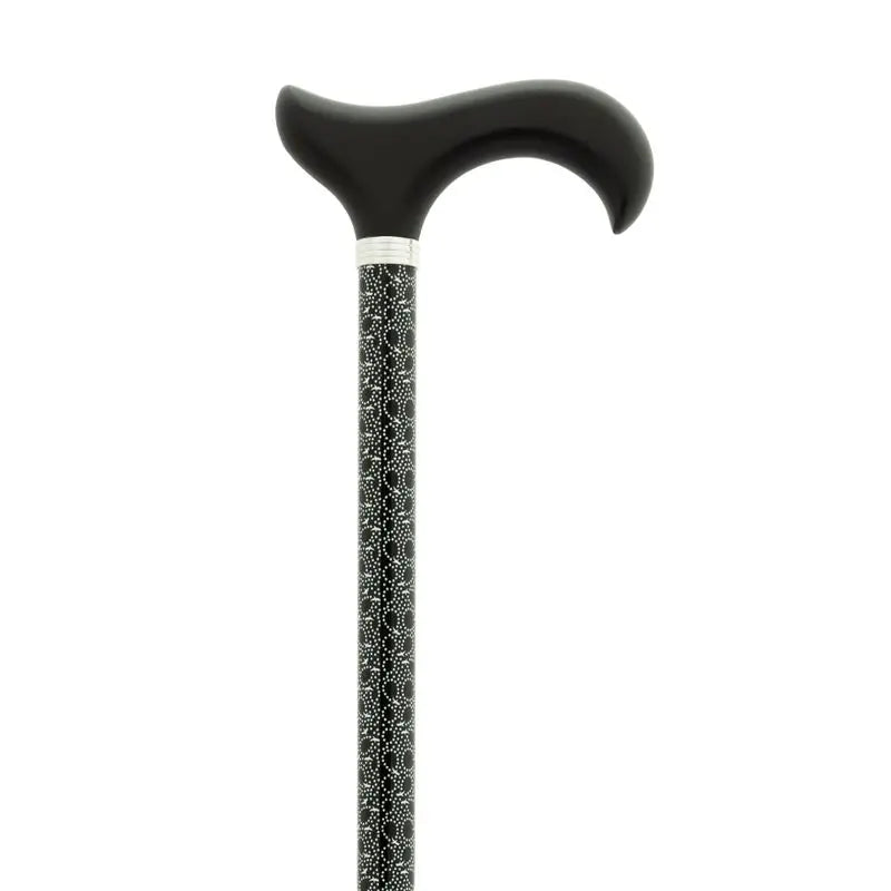 García 1880 Noir Béquille extensible Noir Poing en bois Noir
