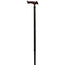 Garcia 1880 Brown Stamped Extendable Crutch Soft Ergonomic Cuff (béquille extensible souple et ergonomique)