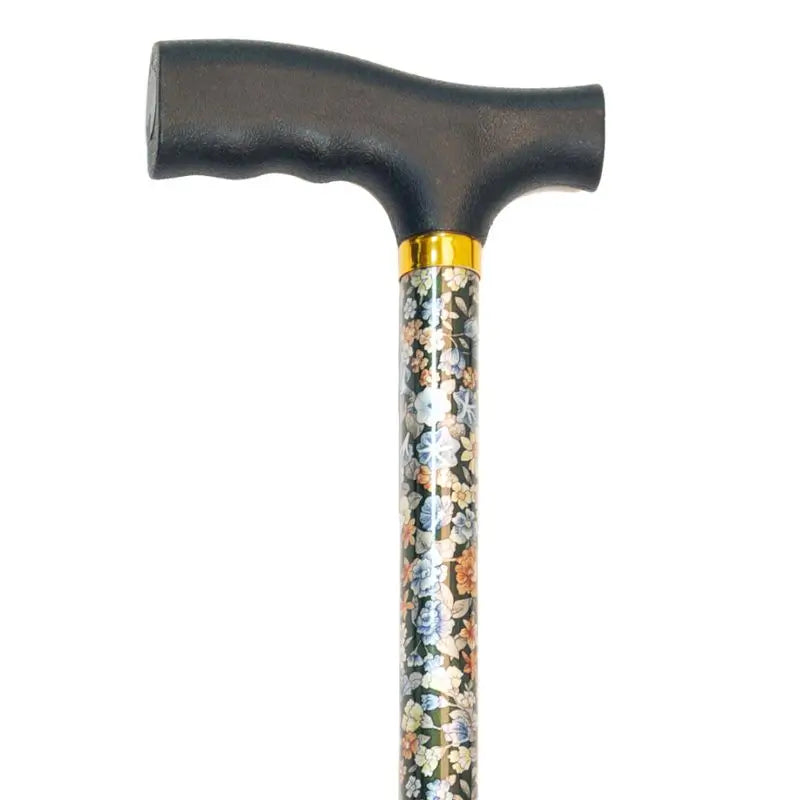 Garcia 1880 Muletilla Extensible Noir Petites Fleurs Plastique Manchette