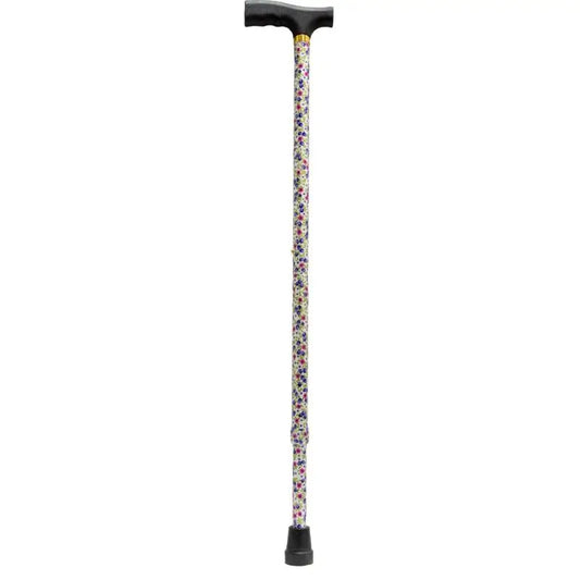 Garcia 1880 Muletilla Extendable Argent Petites Fleurs Plastique Manchette