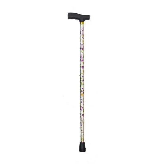 Garcia 1880 Muletilla Extendable Silver Flores Plastic Fist