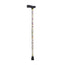 Garcia 1880 Muletilla Extendable Silver Flores Plastic Fist