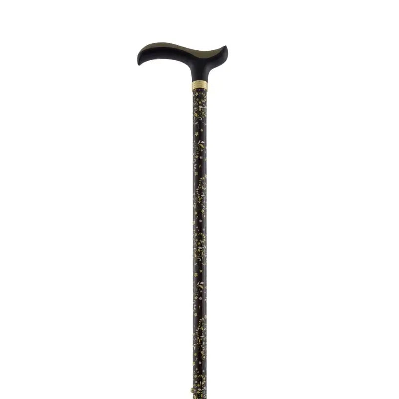 García 1880 Muletilla Extensible Slim Flores Black Soft Touch Cuff