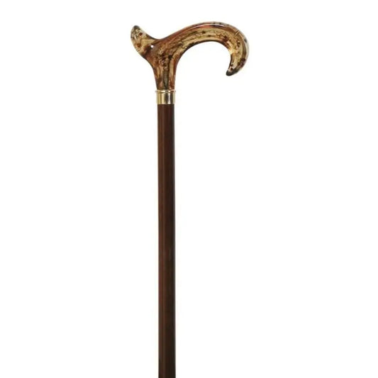 García 1880 Muletilla Haya Marron Derby Fist Methacrylate Translucent Brown