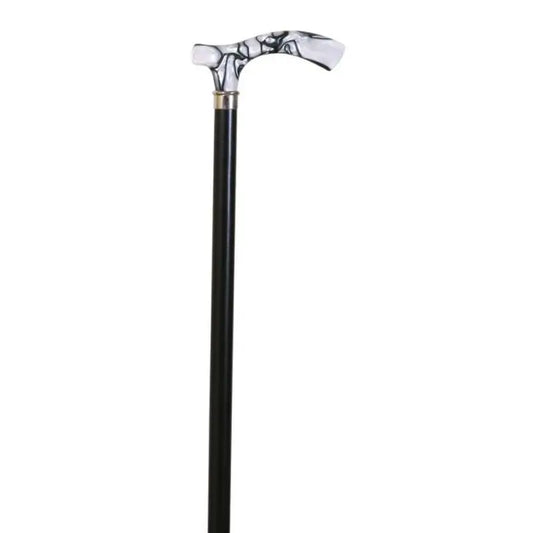 García 1880 Muletilla Black Beech Black And White Methacrylate Fist Black And White