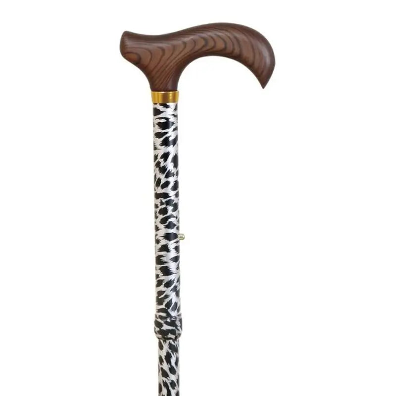 Garcia 1880 Béquille pliante à imprimé animalier Béquille pliante en bois Brassard