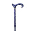 García 1880 Béquille pliable Impression bleue Poing en méthacrylate bleu