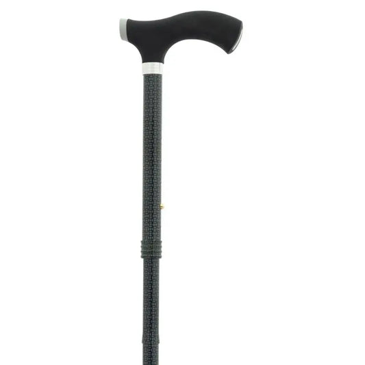 Garcia 1880 Béquille de poing pliable Soft Touch Noir, Bleu
