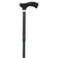 Garcia 1880 Béquille de poing pliable Soft Touch Noir, Bleu