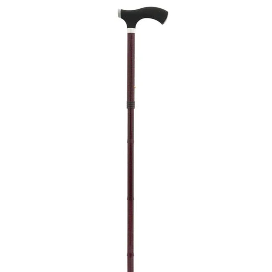 Garcia 1880 Béquille de poing pliable Soft Touch Noir, Rouge
