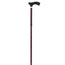 Garcia 1880 Béquille de poing pliable Soft Touch Noir, Rouge