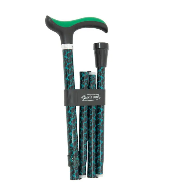 Garcia 1880 Béquille pliable Slim Green Soft Touch Cuff