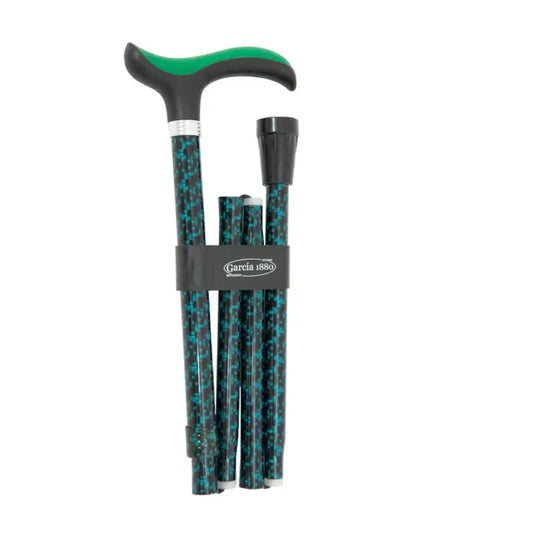 Garcia 1880 Béquille pliable Slim Green Soft Touch Cuff