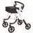 Garcia 1880 Rollator 'Home' en aluminium avec plateau
