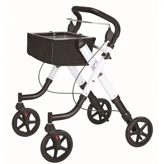 Garcia 1880 Rollator 'Home' en aluminium avec plateau