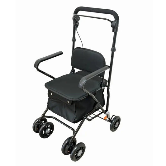 Garcia 1880 Rollator Shopping, noir