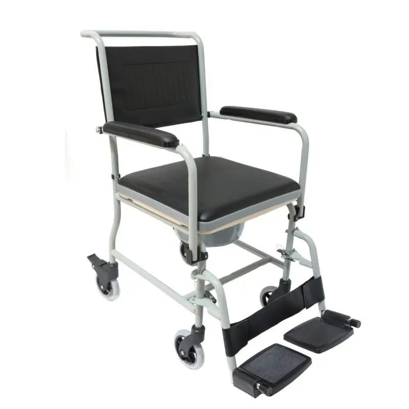 Chaise Garcia 1880 avec toilette et roues