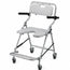 Garcia 1880 Chaise de bain pliante à roulettes