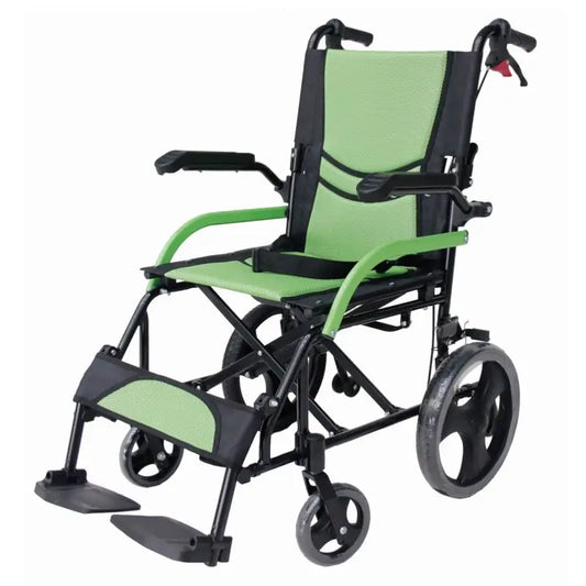 Garcia 1880 Fauteuil roulant de transport en aluminium Fauteuil roulant de transport en aluminium Bras pliants