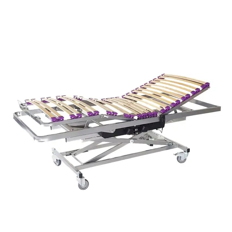 García 1880 Cadre de lit articulé réglable Roues 105X190 Cm