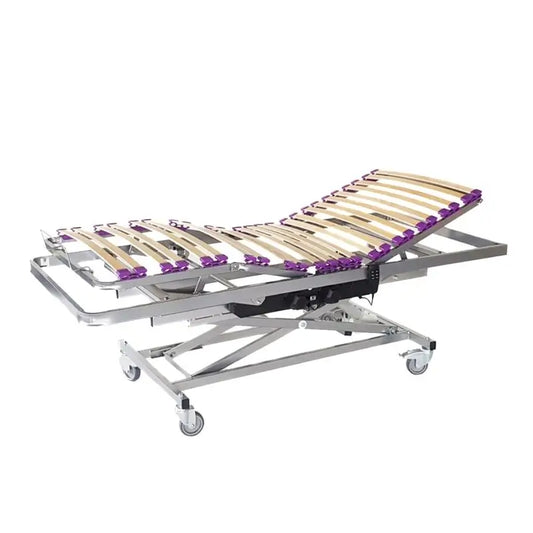 García 1880 Cadre de lit articulé réglable Roues 105X190 Cm