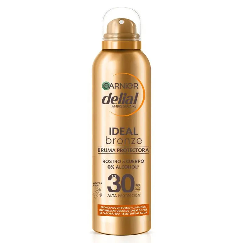 Garnier Delial Ideal Bronze Brume Protectrice SPF 30 150Ml