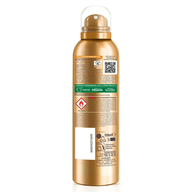 Garnier Delial Ideal Bronze Protective Mist Fps 50 150Ml