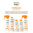 Garnier Delial Lait protecteur Spf 50+ Hydra 24 Protect, formule résistante à l'eau et hydratante au beurre de karité