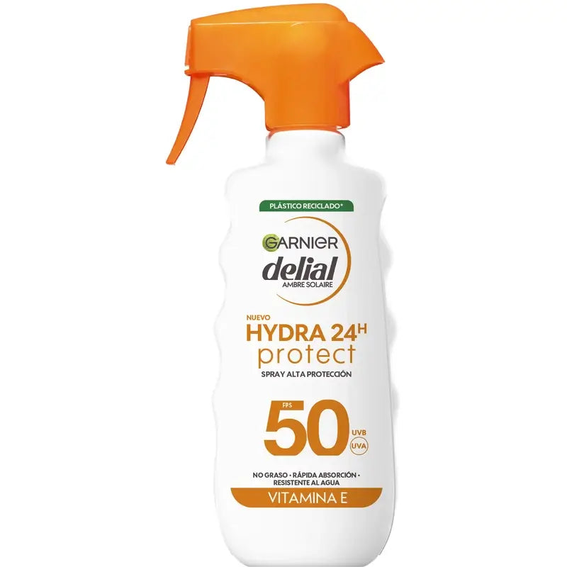 Garnier Delial Protective Spray Spf 50+ Hydra 24H Protect Spray, 270 ml