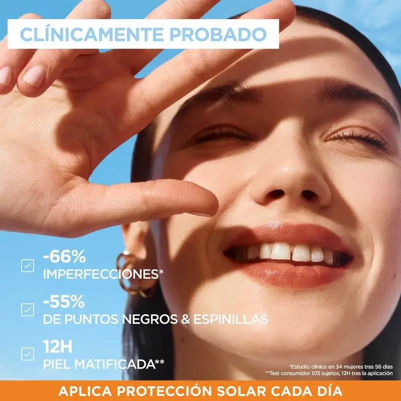 Garnier Delial Super Uv Niacinamide Fps50+ Crème Fluide Quotidienne Anti-Imperfection