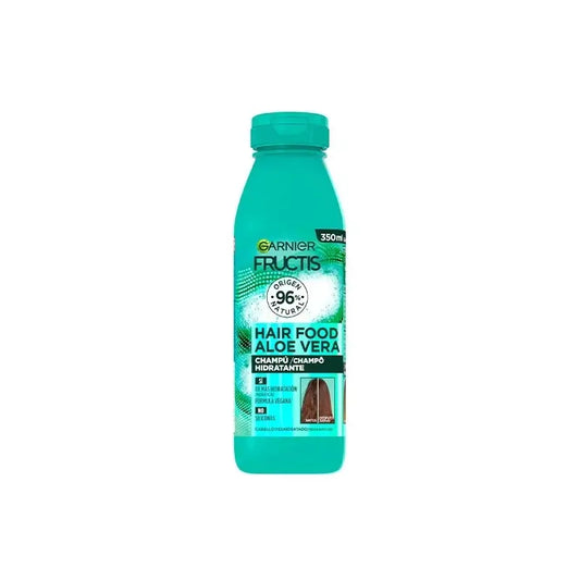 Garnier Fructis Hair Food Shampooing hydratant à l'aloe vera 350 ml pour cheveux déshydratés