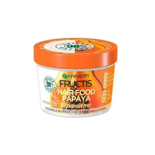 GarnierFructis Hair Food Masque 3 en 1 à la papaye 400 ml pour cheveux abîmés