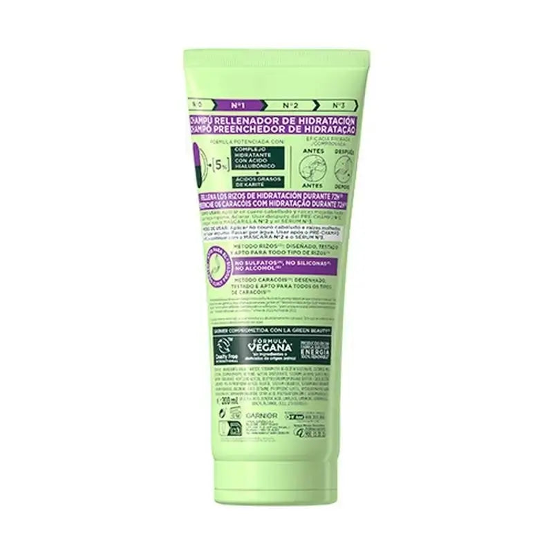 Garnier Fructis Curl Method #1 Shampooing pour boucles 72H hydratées 200Ml
