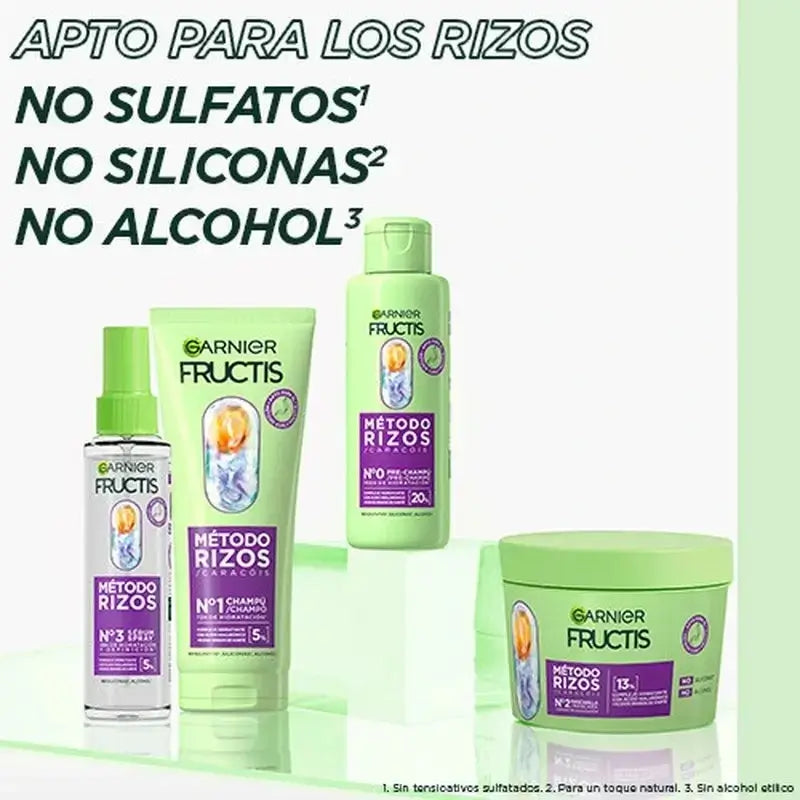 Garnier Fructis Curl Method #1 Shampooing pour boucles 72H hydratées 200Ml