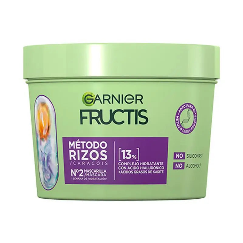 Garnier Fructis Curl Method Curl Mask #2 Pour des boucles hydratées pendant 1 semaine 370Ml