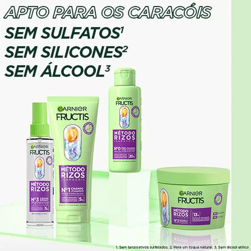 Garnier Fructis Curl Method Pre-Shampoo No.0 Pour Boucles Hydratées Pour 100H 200Ml