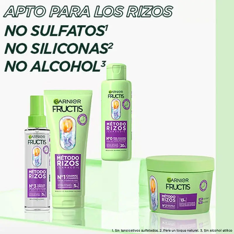 Garnier Fructis Curl Method Pre-Shampoo No.0 Pour Boucles Hydratées Pour 100H 200Ml