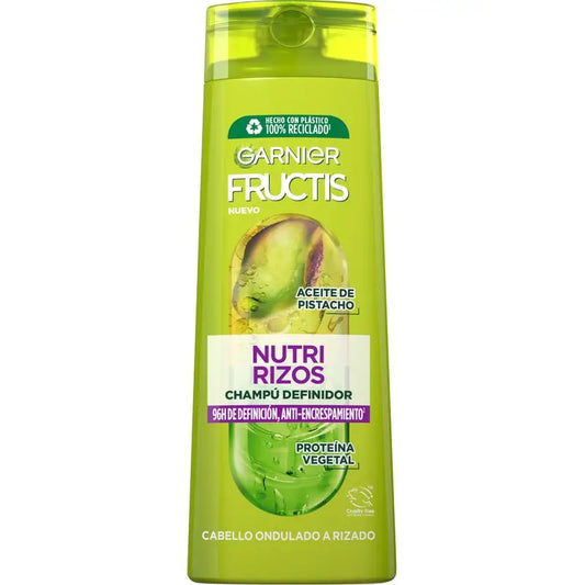 Garnier Fructis Nutri Curls Shampooing Contouring Hair Curly or Wavy Hair 380 Ml