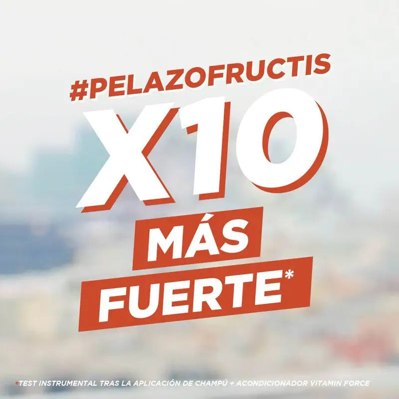 Garnier Fructis Vitamin Force Crème sans rinçage à l'orange rouge, à la vitamine C et à la biotine pour les cheveux ayant tendance à tomber - 400 ml