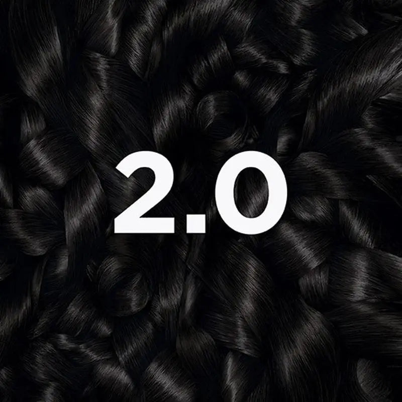 Garnier Good Coloration permanente sans ammoniaque, 90% d'origine naturelle Teinte 2.0 Truffle Black.