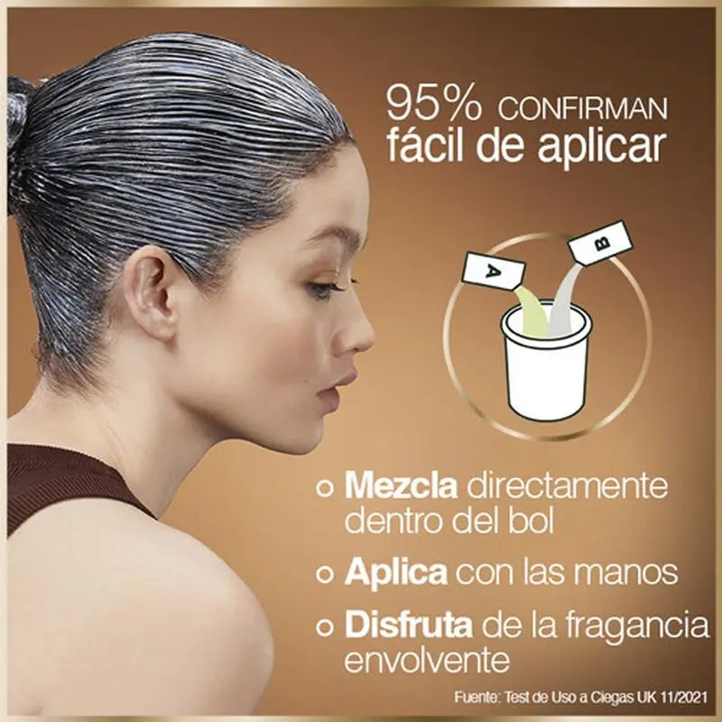 Garnier Good Coloration permanente sans ammoniaque, 90% d'origine naturelle Teinte 2.0 Truffle Black.