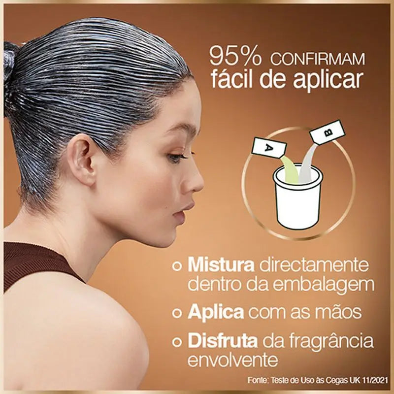 Garnier Good Permanent Colouring Sans ammoniaque, 90% d'origine naturelle Teinte 4.0 Cocoa Brown.