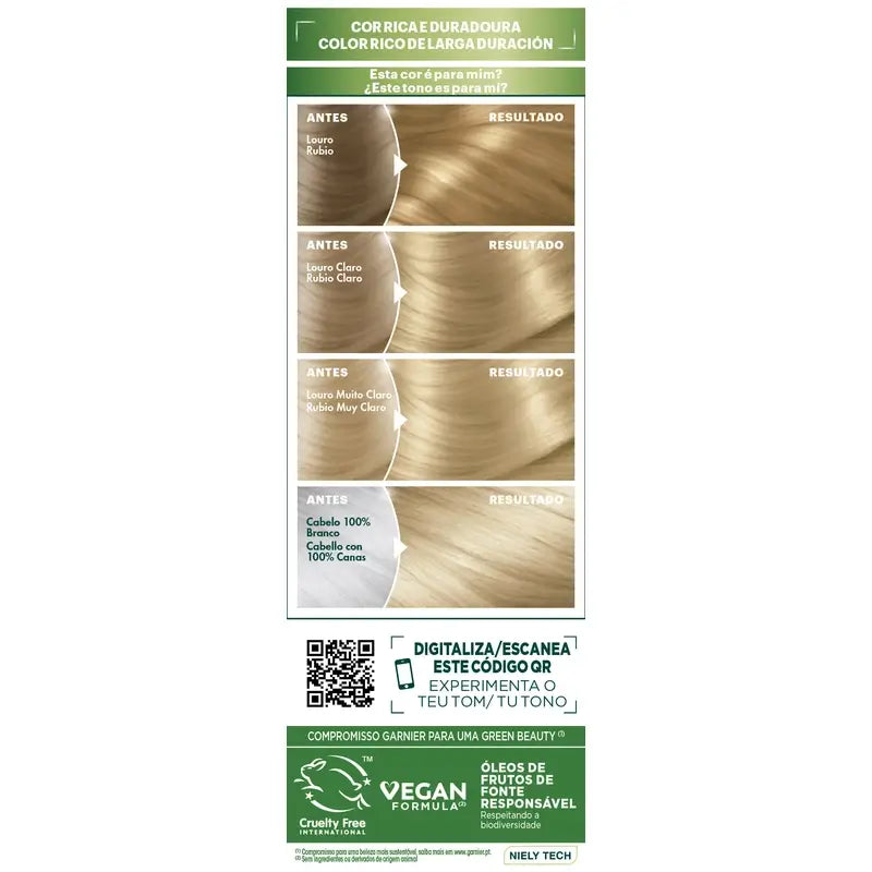 Garnier Nutrisse Couleur permanente blond très clair n° 9 , 160 ml