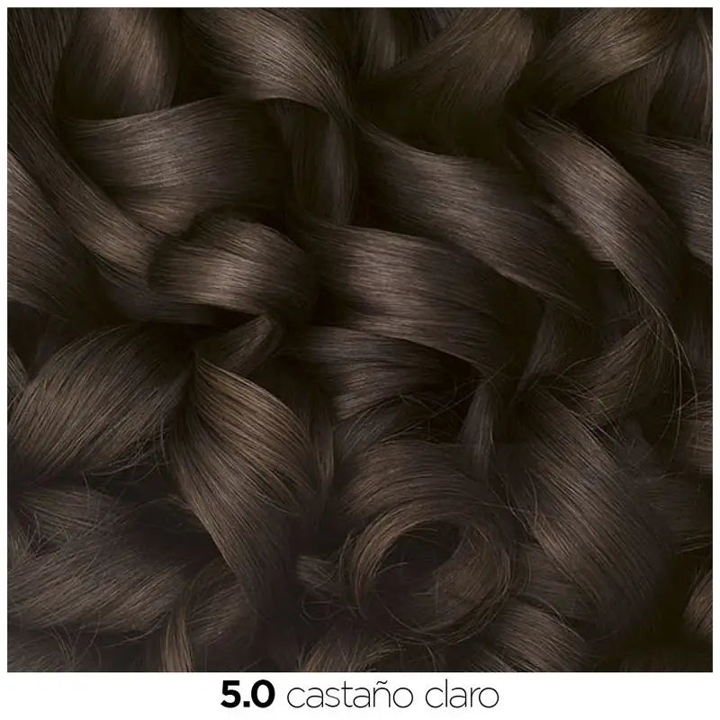 Garnier Olia Coloration Permanente Sans Ammoniaque, Odeur Agréable Avec Huiles Florales Naturelles - Marron Clair 5.0